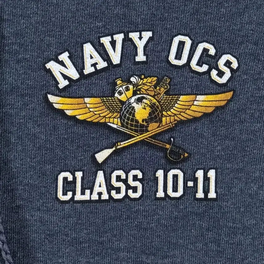 [BUNJANG] US Navy Officer Candidate School Hoodie L / 미해군 장교후보학교 후드티 L
