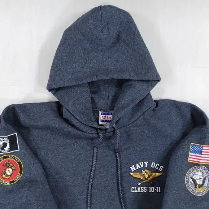 [BUNJANG] US Navy Officer Candidate School Hoodie L / 미해군 장교후보학교 후드티 L