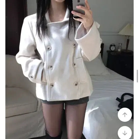 [BUNJANG] Ablly Quilted Short Coat / 에이블리 누빔 숏코트