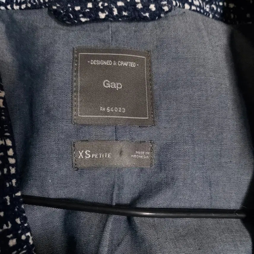 [BUNJANG] GAP Tweed Blouson Jacket / GAP 트위드 블루종 자켓