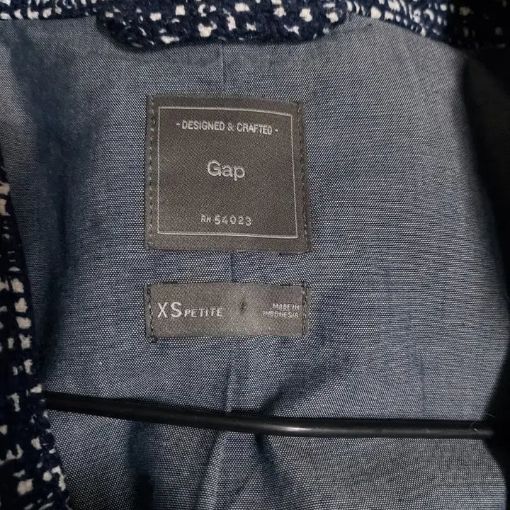 [BUNJANG] GAP Tweed Blouson Jacket / GAP 트위드 블루종 자켓