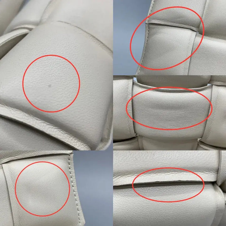 [BUNJANG] Bottega Veneta Padded Cassette Bag White / 267000586 보테가 베네타 패기드 카세트백 화이트