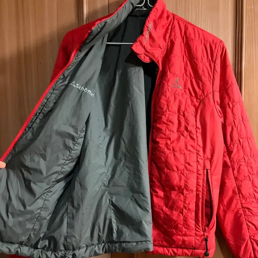 [BUNJANG] SCHOFFEL Reversible Lightweight Padded Jacket Women's / SCHOFFEL 양면착용 얇은 경량패딩 집업 여성 쉐펠
