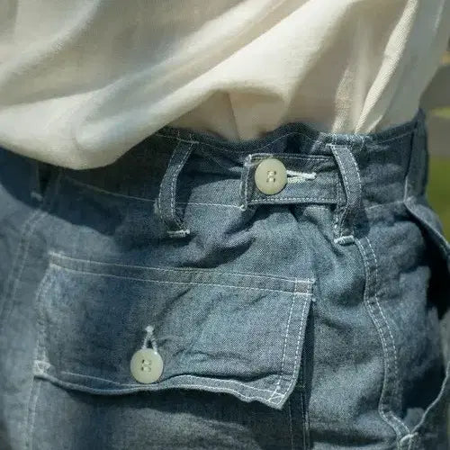 [BUNJANG] Real McCoy Chambray Fatigue Pants / (32)리얼맥코이 샴브레이 퍼티그 팬츠