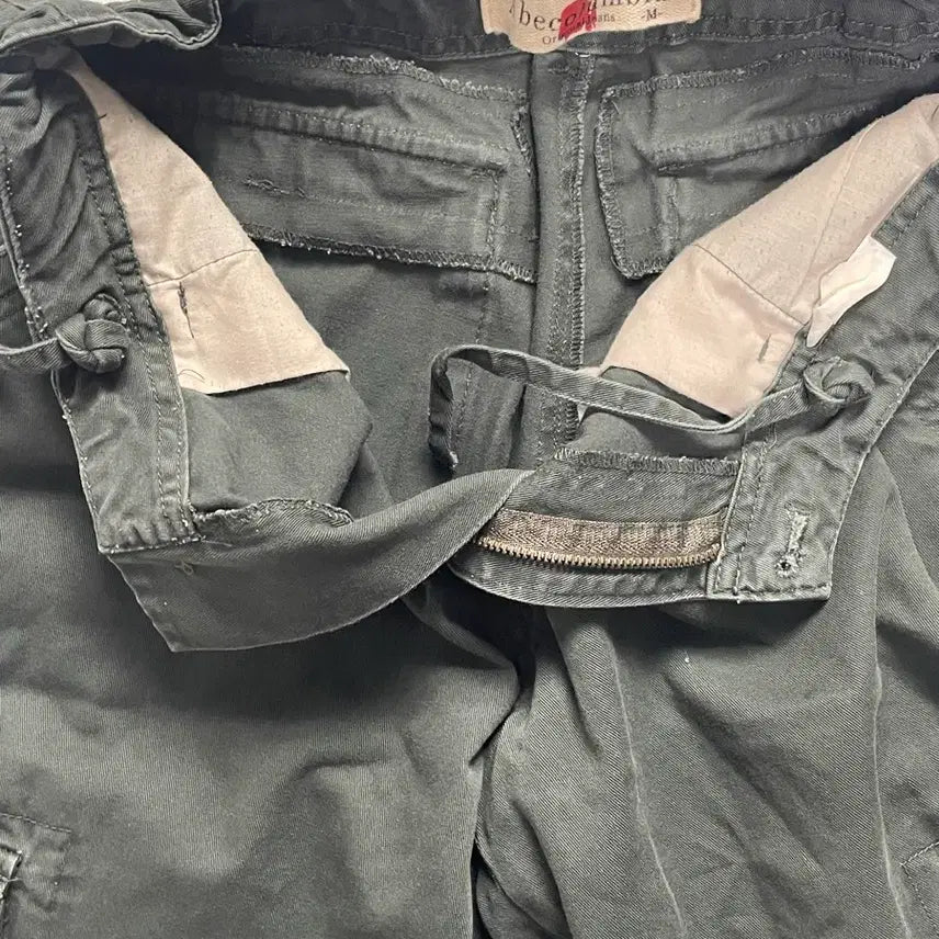 [BUNJANG] Vintage Y2K Khaki Cargo Pants / 빈티지 y2k 카키 카고팬츠