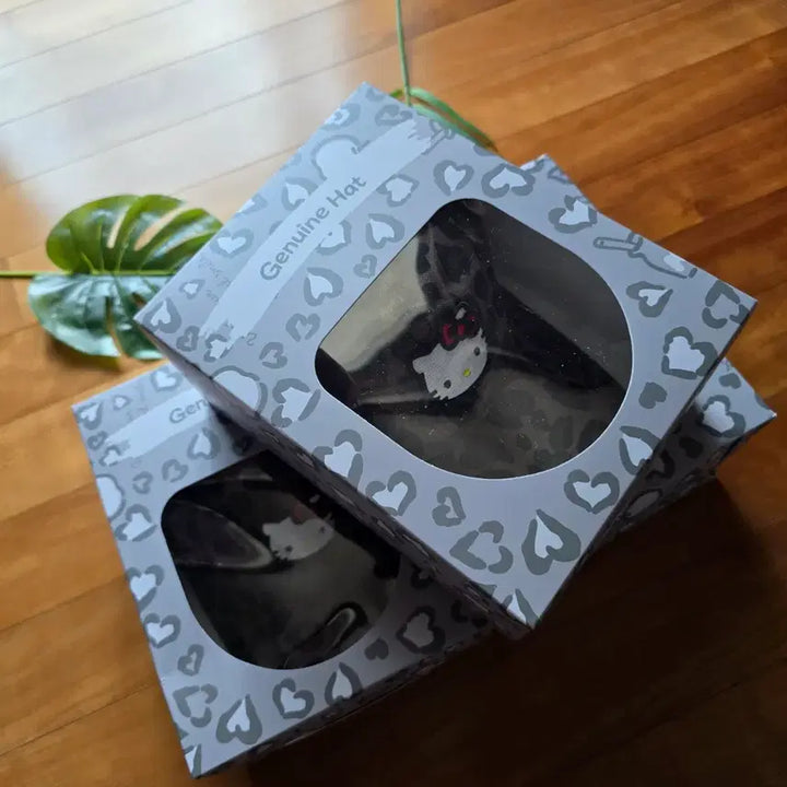 [BUNJANG] Hello Kitty Leopard Cap / 헬로키티 레오파드 캡모자- New