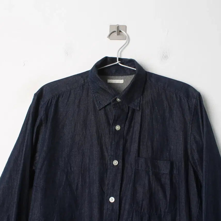 [BUNJANG] GU Men's Denim Shirt [XS] / 지유 맨즈 데님셔츠 [MAN XS]