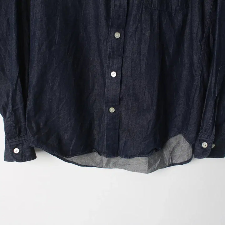 [BUNJANG] GU Men's Denim Shirt [XS] / 지유 맨즈 데님셔츠 [MAN XS]