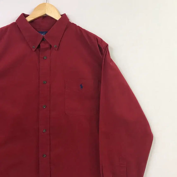 [BUNJANG] Polo Solid Cotton Shirt / Xxl 폴로 솔리드코튼 셔츠