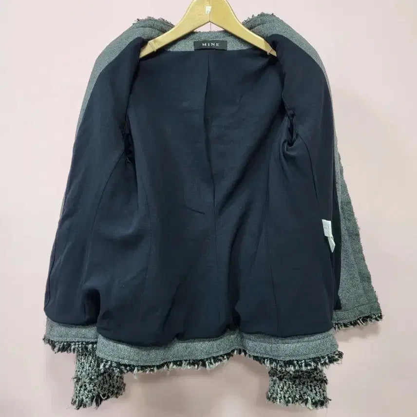 [BUNJANG] MINE Tweed Jacket / MINE 마인 트위드 자켓 ~44반