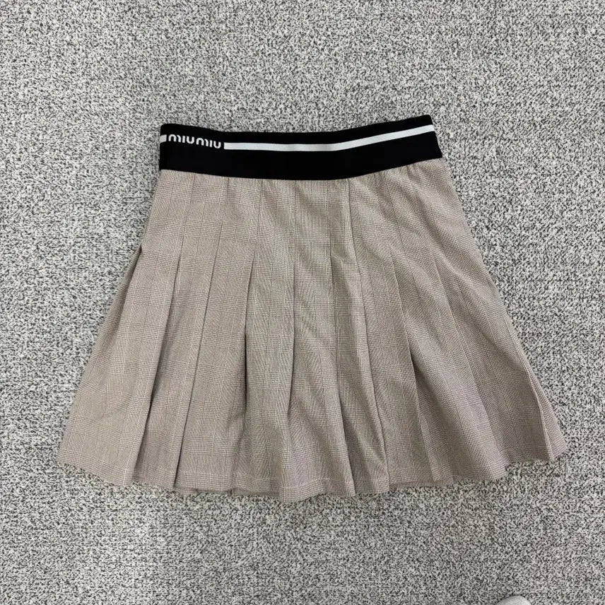 [BUNJANG] S Checkered Skirt / S 고급 체크 스커트 0220T