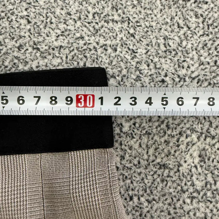 [BUNJANG] S Checkered Skirt / S 고급 체크 스커트 0220T