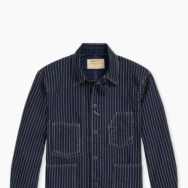 [BUNJANG] RRL Striped Engineer Jacket M / RRL 스트라이프 엔지니어 자켓 M