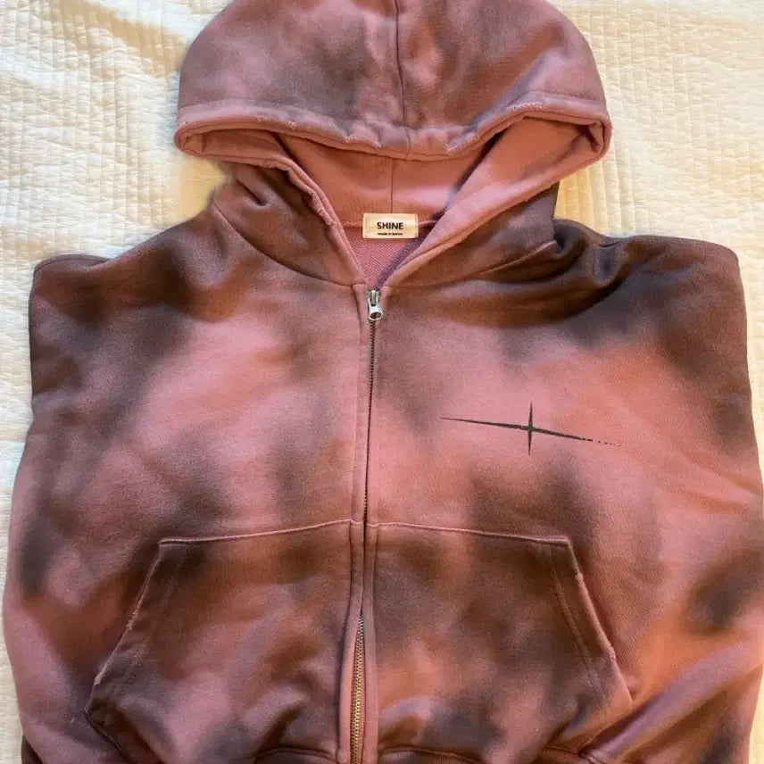 [BUNJANG] Free Size Hooded Zip-up / Free size 후드집업