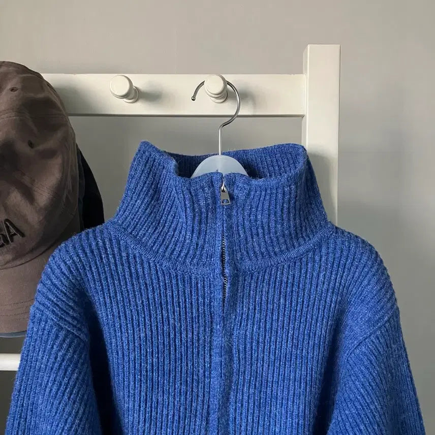 [BUNJANG] LUUL Knit Zip-up Cardigan / LUUL 루엘 니트 집업 가디건 (s)