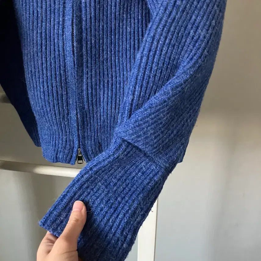 [BUNJANG] LUUL Knit Zip-up Cardigan / LUUL 루엘 니트 집업 가디건 (s)