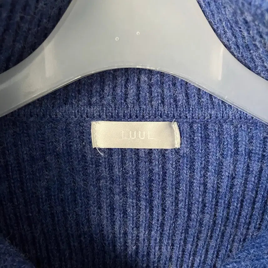 [BUNJANG] LUUL Knit Zip-up Cardigan / LUUL 루엘 니트 집업 가디건 (s)