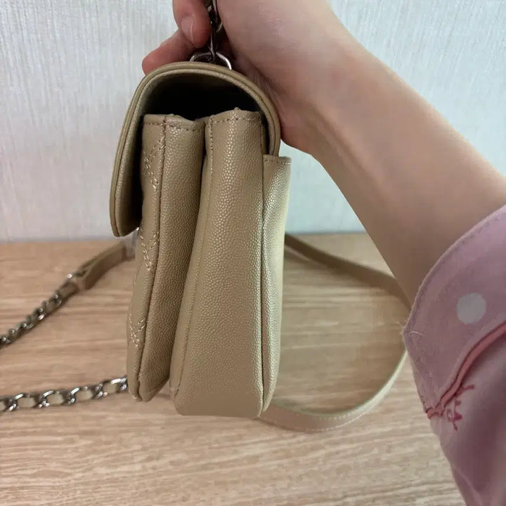 [BUNJANG] Jill by Jill Stuart Caviar Leather Handbag / 질바이질스튜어트 소가죽캐비어 백 새상품급
