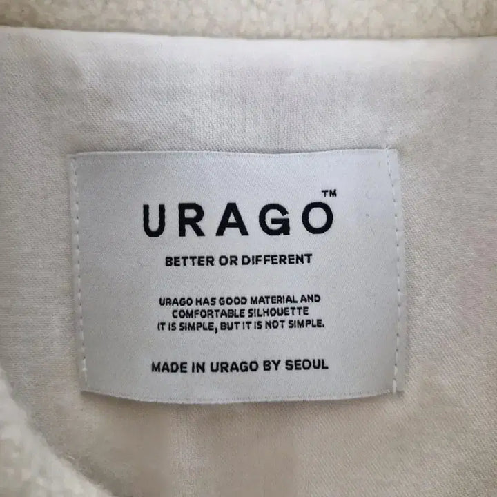 [BUNJANG] URAGO Wool Fleece Jacket / URAGO 유라고 울 플리스 자켓