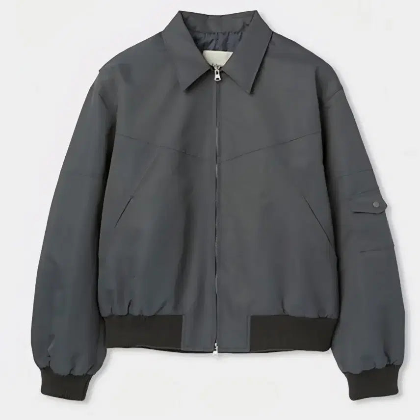 [BUNJANG] Fabrega Romeo Nylon Bomber Jacket (Iron) / 파브레가 로메오 나일론 봄버자켓 (아이언)