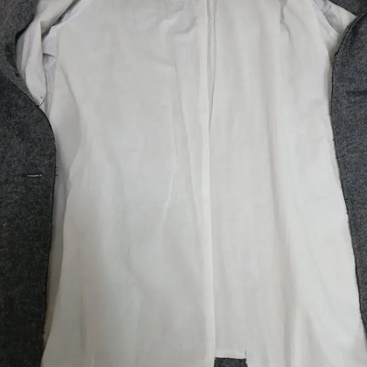 [BUNJANG] Tomboy Double Breasted Coat Gray / 톰보이 더블 브레스트 코트 회색