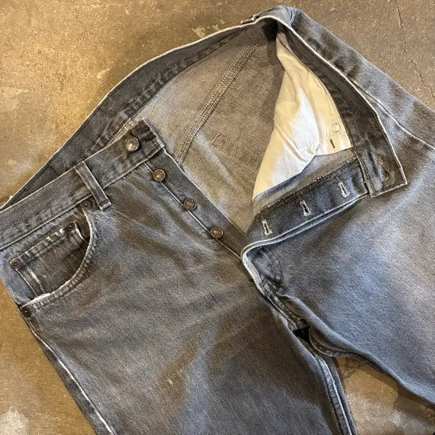 [BUNJANG] Levi's 501 Black Jeans / 90년대 미국 리바이스 501 흑청