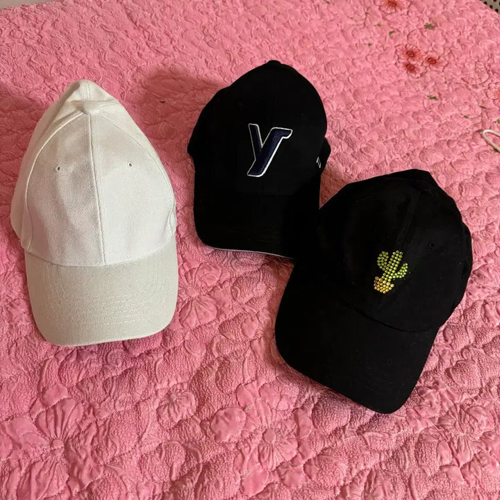 [BUNJANG] Unbranded Cap Bundle Set / 캡모자 3개 같이