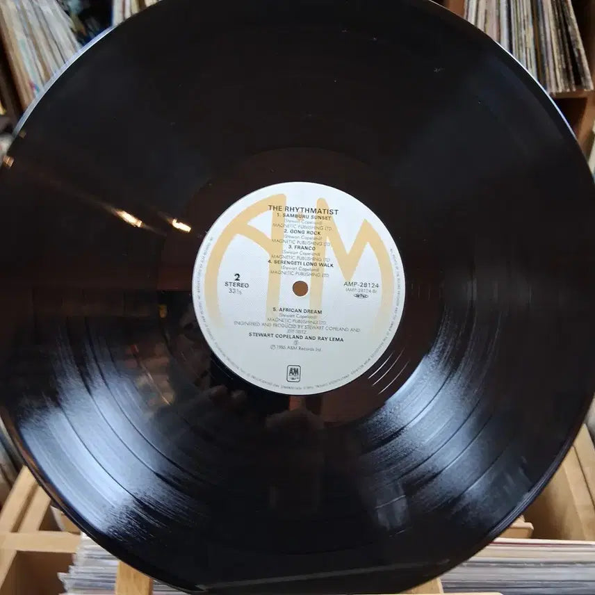 [BUNJANG] Stuart Copeland The Rhythmatist LP / 스튜어트 코플랜드 The Rhythmatist LP