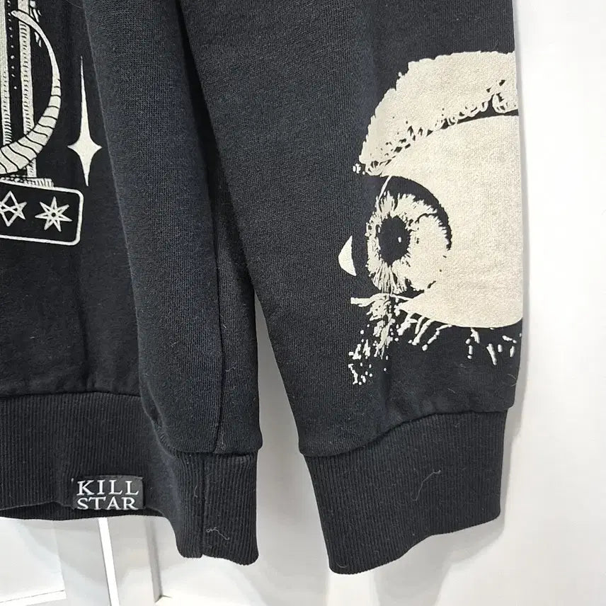 [BUNJANG] Killstar Layered Hoodie / 킬스타 레이어드 후드티