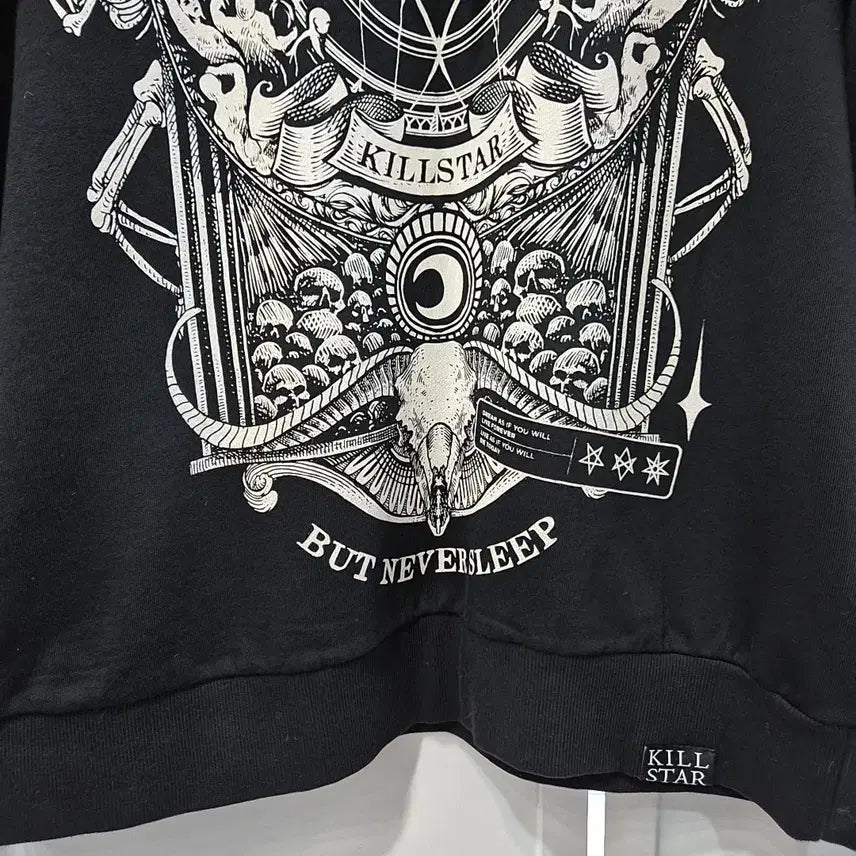 [BUNJANG] Killstar Layered Hoodie / 킬스타 레이어드 후드티