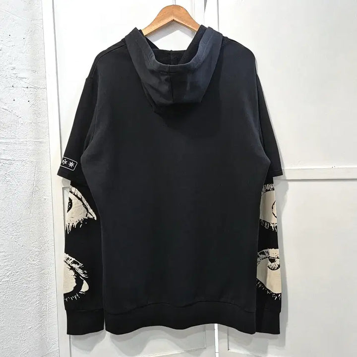 [BUNJANG] Killstar Layered Hoodie / 킬스타 레이어드 후드티