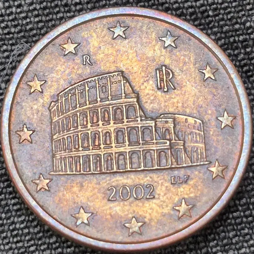[BUNJANG] 2002 Italian 5 Cent Coin / 2002년 이탈리아 5센트. 주화