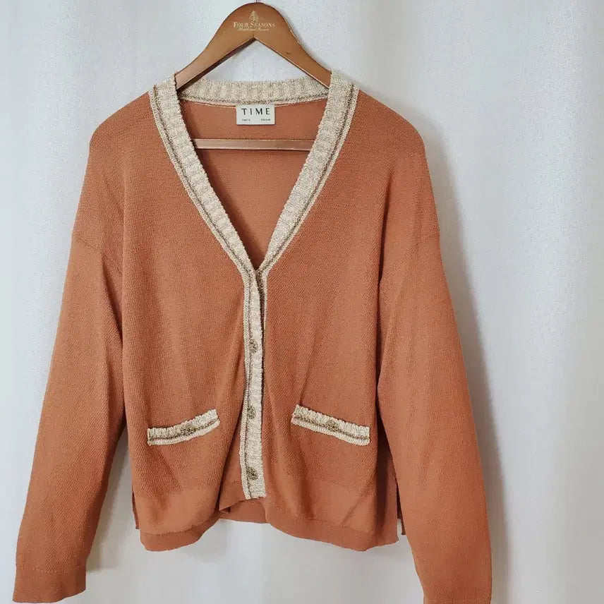 [BUNJANG] Time Shequeen Knit Cardigan / 한섬 타임 쉬퀸 니트가디건 free