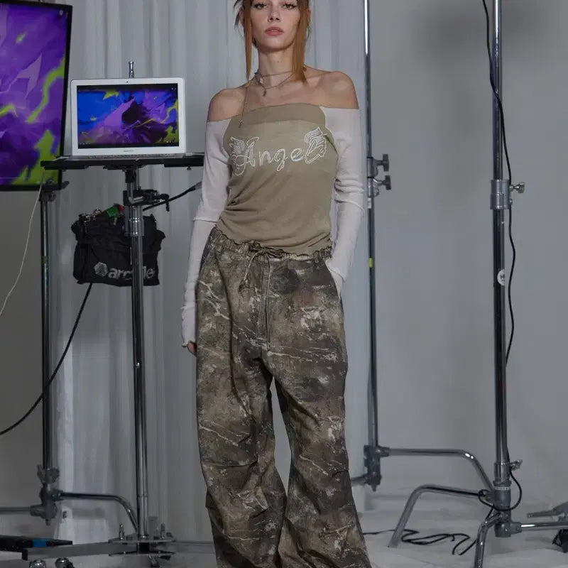 [BUNJANG] Gateless Jennie Smudging Pants / 제니 게이트리스 스머징 팬츠 smudging pants