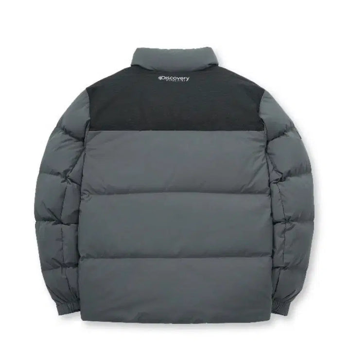 [BUNJANG] Discovery Short Padded Jacket Pattern Gray 100 / 디스커버리 숏패딩 패턴그레이색 100사이즈 팝니다