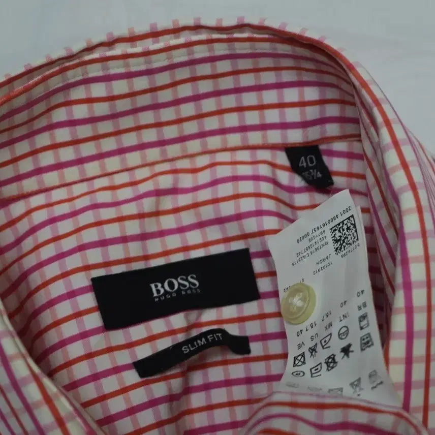 [BUNJANG] Hugo Boss Men's Relaxed Fit Casual Shirt / 보스 남성 넉넉 95 정장 캐쥬얼 셔츠 남방 스위스/R2
