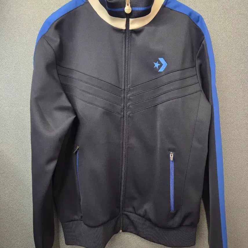 [BUNJANG] Converse Navy Blue Zip-up Jacket / 컨버스 집업 (봄.가을용)