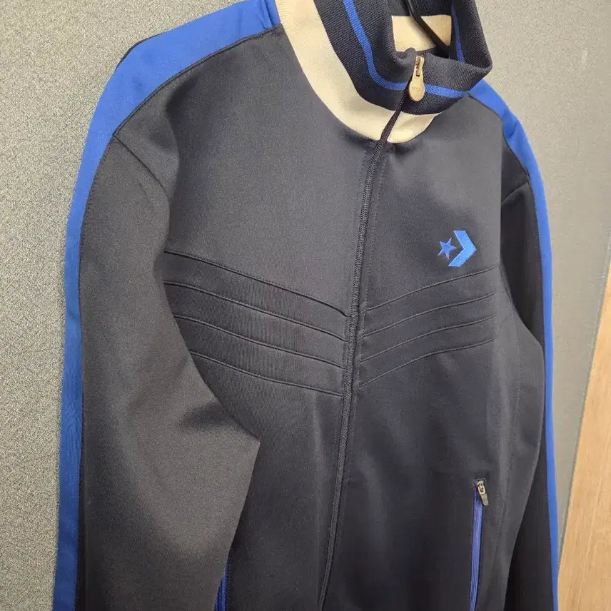 [BUNJANG] Converse Navy Blue Zip-up Jacket / 컨버스 집업 (봄.가을용)