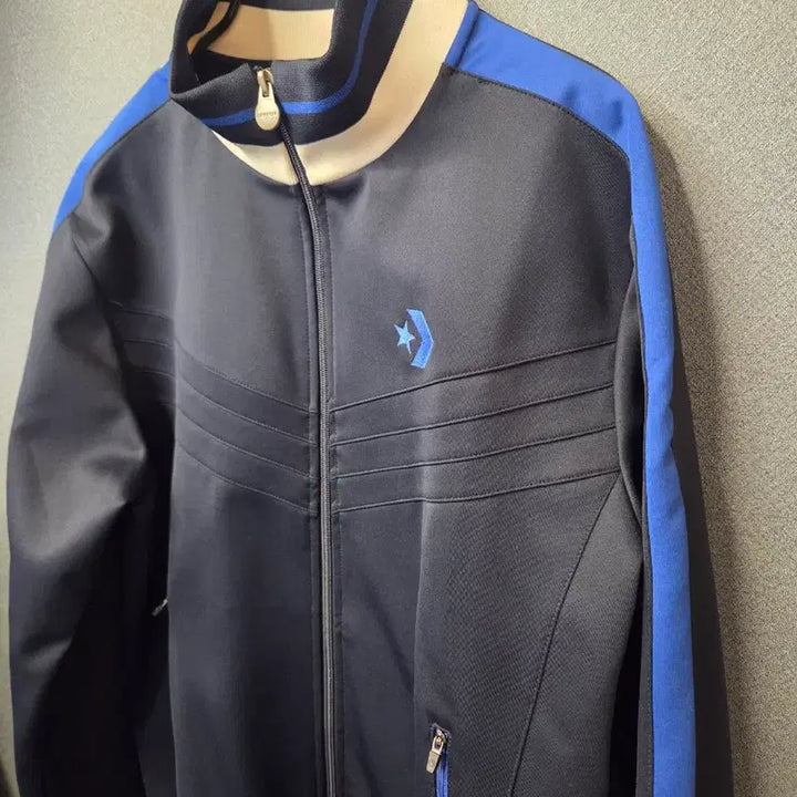 [BUNJANG] Converse Navy Blue Zip-up Jacket / 컨버스 집업 (봄.가을용)