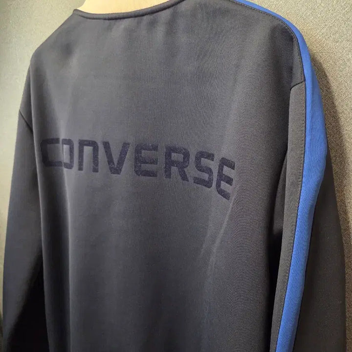 [BUNJANG] Converse Navy Blue Zip-up Jacket / 컨버스 집업 (봄.가을용)