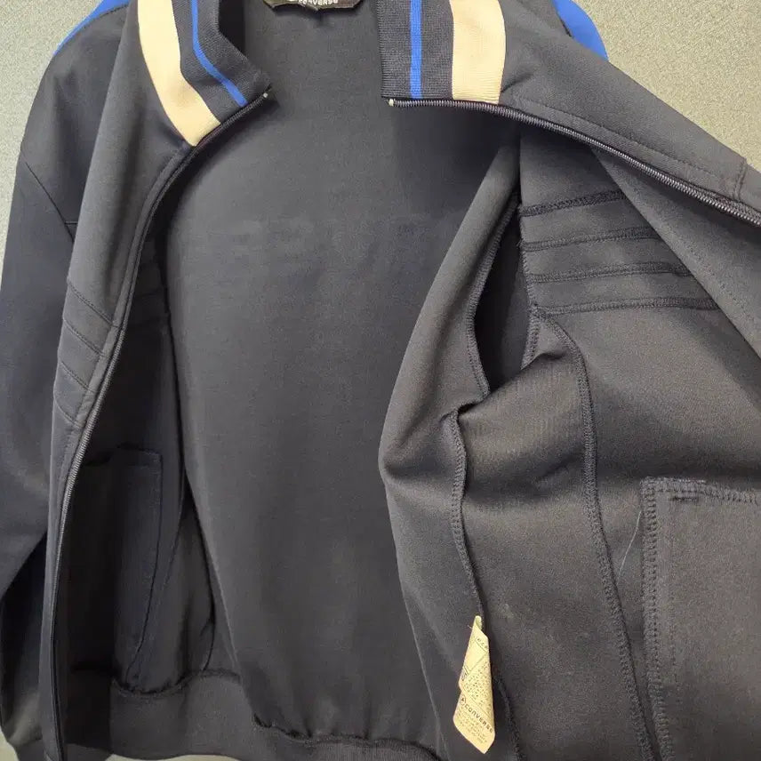 [BUNJANG] Converse Navy Blue Zip-up Jacket / 컨버스 집업 (봄.가을용)