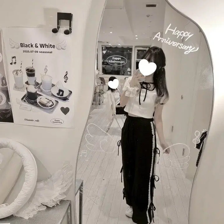 [BUNJANG] Pium Stone Logo Ribbon Tape Setup Training Set / 피움 스톤 로고 리본 테이프 셋업/ 걸리 스나계 허니뮤 에블린 미셸마카롱