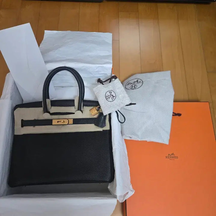 [BUNJANG] Hermès Birkin Black 30 Handbag / 에르메스벌킨블랙30 미사용