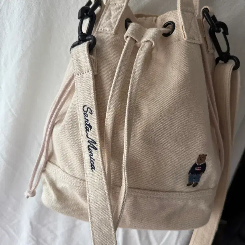 [BUNJANG] Who.A.U Ivory Tote/Shoulder Bag / [후아유 정품]  토트백 숄더백 _ 아이보리