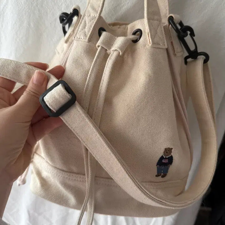 [BUNJANG] Who.A.U Ivory Tote/Shoulder Bag / [후아유 정품]  토트백 숄더백 _ 아이보리
