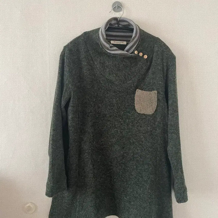 [BUNJANG] Suzuko Layered Collar Knit Sweater / 스즈코 빈티지 모리걸 레이어드 폴라 니트 모리노카토 카모메산장 지구네