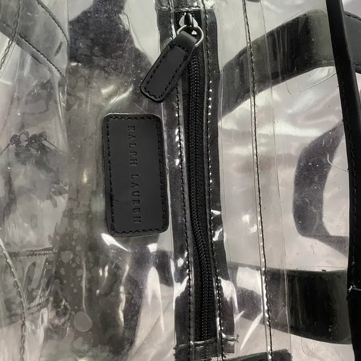[BUNJANG] Ralph Lauren Transparent Tote Bag / 랄프로렌 투명 토트백
