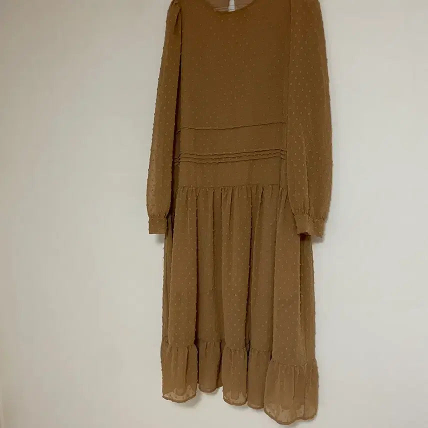 [BUNJANG] Chiffon Frill Dress / 쉬폰프릴 원피스