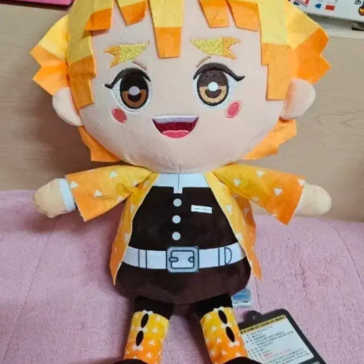 [BUNJANG] Demon Slayer Zenitsu Agatsuma Doll / 귀멸의 칼날 아가츠마 젠이츠 인형