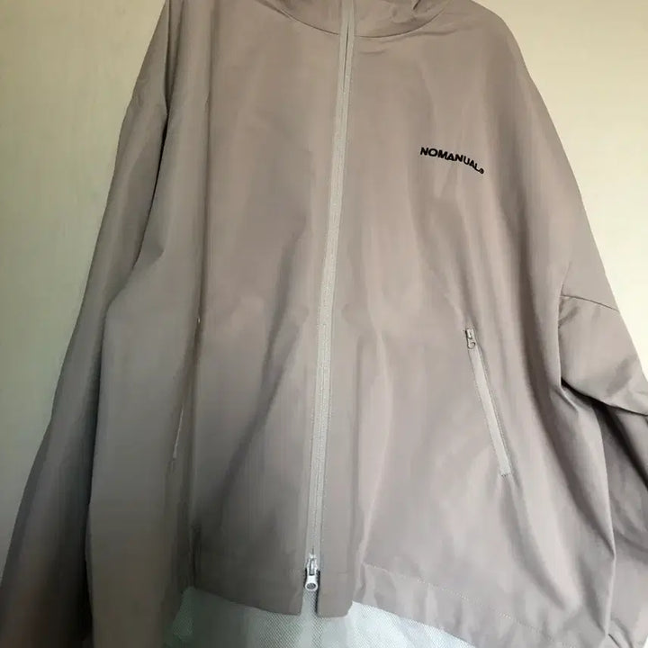 [BUNJANG] No.manual Phenon Windshell Jacket (Gray, L) / 노매뉴얼 페논윈드쉘 바람막이자켓  남녀공용그레이L 새상품